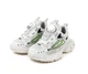 Кроссовки Fashion L36273 сіро-зелені (32-37) Серый 36 - изображение 3