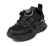 Кроссовки Fashion T2261 чорні (31-37) Чёрный 31 - изображение 1