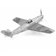 3D металевий пазл і сувенір Літак Messermitt fighter BF-109 - изображение 3