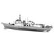 3D металевий пазл і сувенір Корабель Burke Class Destroyer - изображение 3