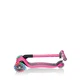 Дитячий самокат з сидінням та ручкою Globber GO UP Deluxe Lights рожевий (646-110) - изображение 12
