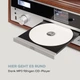 Програвач вінілових пластинок Auna Birmingham HiFi Stereo-System + Інтернет радіо - зображення 9
