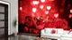 3D Фото Шпалери PHOTODECOR "Червоні троянди та білі серця" - зображення 1