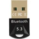 Bluetooth-адаптер U&P V5.3 Black (SWE-RTL802-BK) - зображення 1