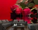 3D Фото Шпалери PHOTODECOR "Три червоні троянди над водою" - зображення 3