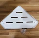Угловая полка для ванной из алюминия IwConcept FDU-Corner-32 Белая - изображение 4