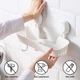 Полиця у ванну або кухню на вакуумних присосках Taili AW633 (Storage Shelf + hook) Біла - зображення 8