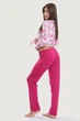 Піжама: блуза та брюки Enrico Coveri 44(M) Рожевий мікс (Rosa) (80339) - зображення 6