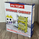 Пластиковый складной шкаф для обуви Storage Cabinet МР А1-3 39x37x76 см. - изображение 8