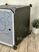 Шкаф гардероб пластиковый Storage Cube Cabinet МР 312-62А. Шкаф для вещей модульный 110x37x165 см. - изображение 6
