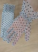Фатинові рукавички в горох honey fashion accessories one size (S/M/L) сірий (7-38) - зображення 3