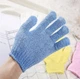 Мочалка-перчатка массажная для купания и пилинга, для любого размера руки, Голубой - изображение 2