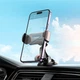 Держатель Borofone Enlighten clip Car holder (центральная консоль) BH89 |4.5-7"| черный - изображение 7