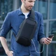 Рюкзак на одне плече Mark Ryden Mini Odyssey MR7116 34 х 20 х 12 см Чорний - зображення 3