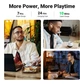 Беспроводные Bluetooth наушники UGREEN HiTune T3 Active Noise Cancelling Wireless Earbuds 5.2 White (WS106) - изображение 5