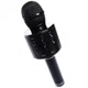 Bluetooth микрофон-караоке WS-858 с динамиком (колонкой), слотом USB и FM тюнером черный - изображение 1