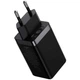Сетевое зарядное устройство Baseus GaN5 Pro 65W (2xType-C+USB) Черный (1013-023-00) - изображение 3