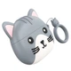 Наушники беспроводные детские Bluetooth 5.3 HOCO Cat EW46 в кейсе grey - изображение 2