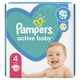 Pieluchy Pampers Active Baby Rozmiar 4 (9-14 kg) 25 szt (8001841630809) - obraz 2