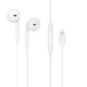 Дротові навушники HOCO L7 Plus Original series wireless earphones 3.5мм 1.2м White (6931474714725) - зображення 1