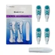 Насадки для зубной электрической щетки Oral b Cross Action Power Complete Pro-Health 3D White B1010F - изображение 3
