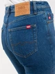 Jeansy slim fit damskie Big Star Authentic Girl-500 28-30 Ciemnoniebieskie (5900714669324) - obraz 4