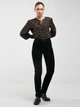 Jeansy slim fit damskie Big Star Katrina High Waist Cord-906 31-32 Czarne (5900714678302) - obraz 5