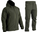 мужской костюм Softshell Spartan демисезонный Olive - L (Kali) - изображение 1