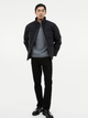 Чоловіча куртка Regular Fit H&M (56221) S Чорна - зображення 4