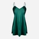 Koszula nocna damska satynowa DKaren Slip Karen XS Green (5901780648244) - obraz 4