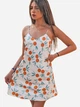 Koszula nocna damska satynowa DKaren Slip Karen S Pattern No. 19 (5903251430525) - obraz 1