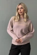 Свитшот Lipar с мериноса в полоски XS Пудра 0845 - изображение 1