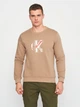 Свитшот мужской Calvin Klein Jeans 11200.2 S Светло-коричневый - изображение 1