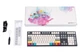 Механічна клавіатура Varmilo VEA108 CMYK 108Key, Cherry Mx Red, USB-A, EN/UKR, White Led, Чорний (A26A024D4A3A17A007) - изображение 3