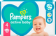 Pieluchy Pampers Active Baby Rozmiar 4 (9-14 kg) 46 szt (8001090949097) - obraz 1