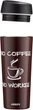 Термокружка ARDESTO Coffee Time 450 мл Нержавеющая сталь Коричневый (AR2645CB) - изображение 2