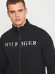 Толстовка на молнии мужская Tommy Hilfiger 11215.1 S (44) Черная с принтом - изображение 3