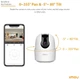 IP-камера Imou Ranger 2C 3MP 1080p IP-камера поворотная 360 камера (IPC-K2ECP-3H1W) - изображение 2