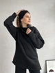 Костюм на флисе женский Merlini Марсала 100000200 L-XL Черный (100000200_2) - изображение 6