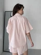 Сорочка бавовняна оверсайз жіноча Merlini Борнео 200000181 L-XL Персикова (200000181_2) - зображення 4