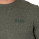 Реглан 5.11 Tactical Triblend Legacy Long Sleeve Tee (Military Green Heather) S - зображення 5