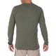 Реглан 5.11 Tactical Triblend Legacy Long Sleeve Tee (Military Green Heather) 2XL - зображення 2