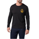 Реглан 5.11 Tactical Battle Tested Long Sleeve 5.11 Tactical Black XL (Черный) - изображение 3