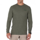 Реглан 5.11 Tactical Triblend Legacy Long Sleeve Tee (Military Green Heather) L - зображення 1