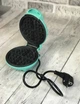 Электрическая мини вафельница DSP KC1176 550 Вт с антипригарным покрытием бирюзовая - изображение 4