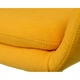 Стілець поворотний Special4You Lagoon mustard yellow - зображення 4
