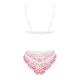 Комплект Obsessive Bloomys розовый S/M - изображение 4