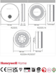 Датчик диму Honeywell Home R200S-N2 - зображення 4