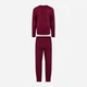 Спортивний костюм чоловічий DKaren Set Justin 2XL Бордовий (5903251463332) - зображення 4
