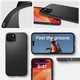 Чохол Spigen Liquid Air до iPhone 15 Matte Black (ACS06790) - зображення 12